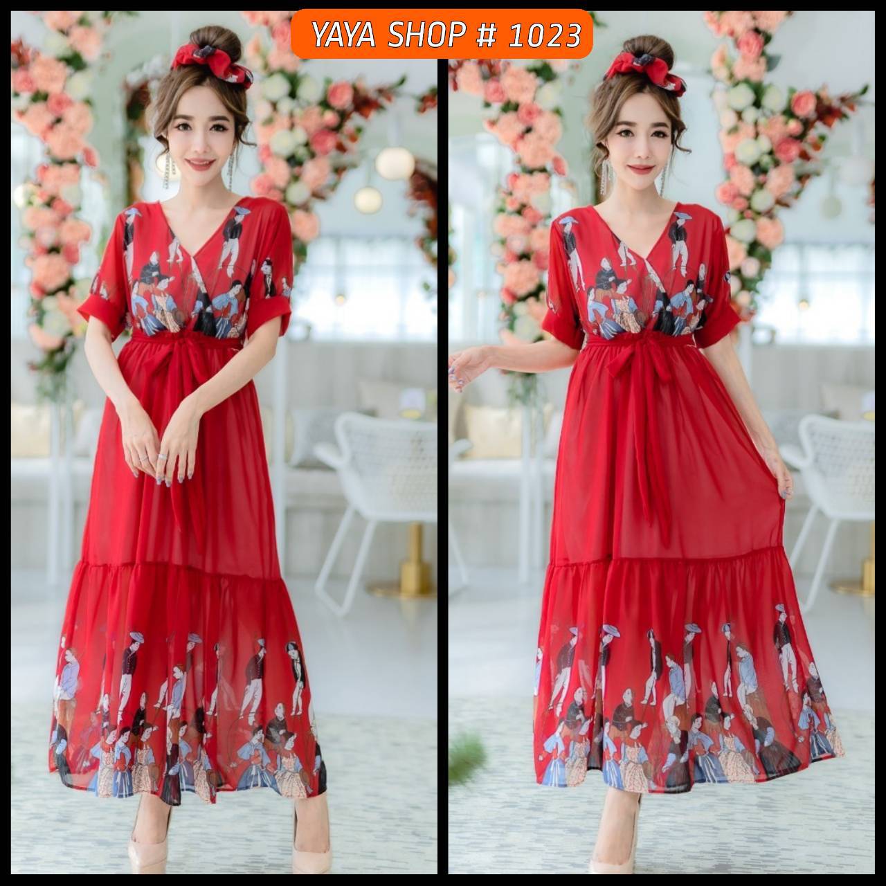 blue dress for baby girl Colorful Boho casual maxi dress, made in Thailand – ThaiDirectSupply